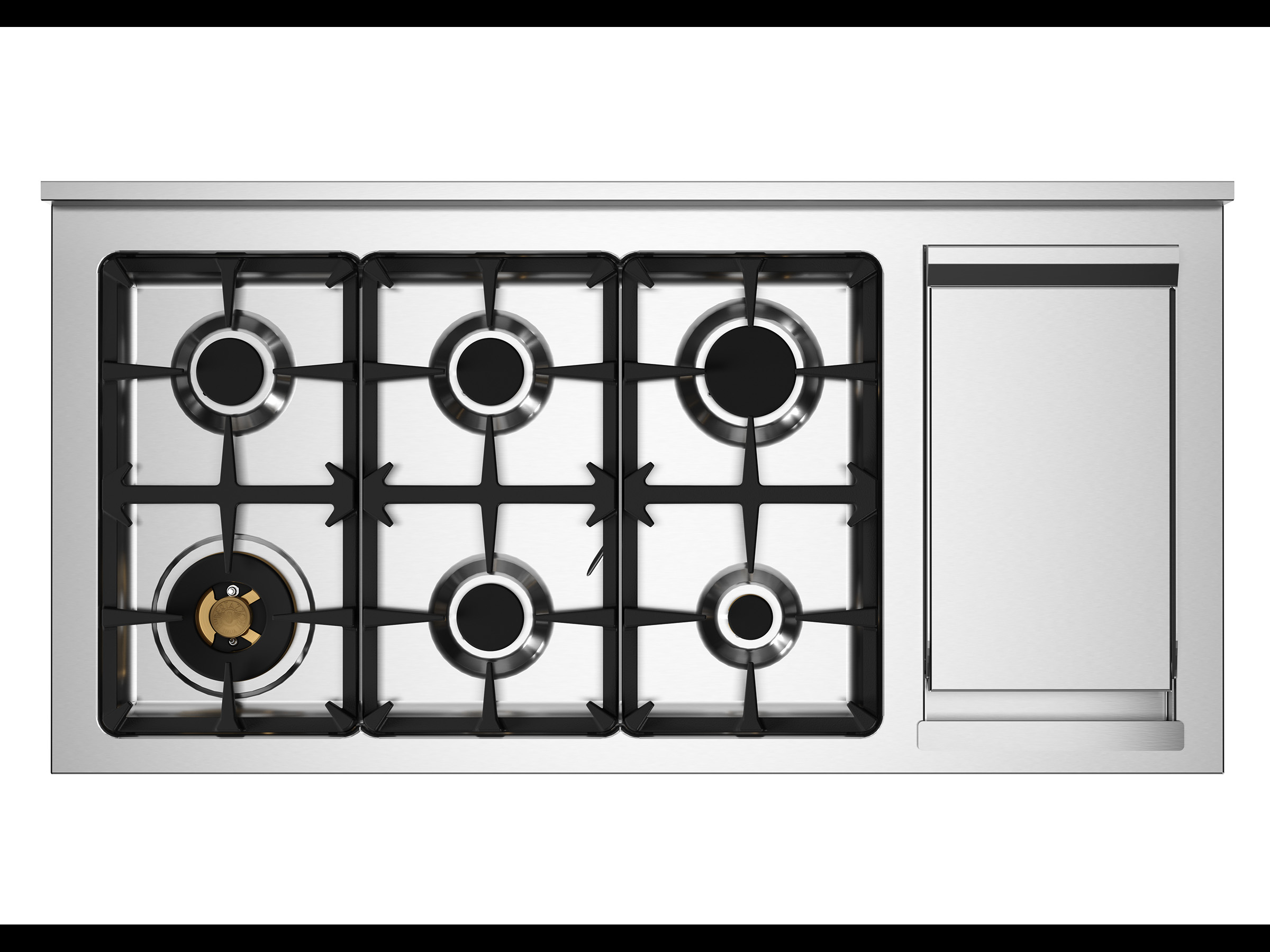 ΚΟΥΖΙΝΑ BERTAZZONI HER126G2ENET | ΦΟΥΡΝΟΙ ΗΛΕΚΤΡΙΚΟΙ | ΕΣΤΙΕΣ ΑΕΡΙΟΥ ΚΑΙ grill Teppanyaki 3